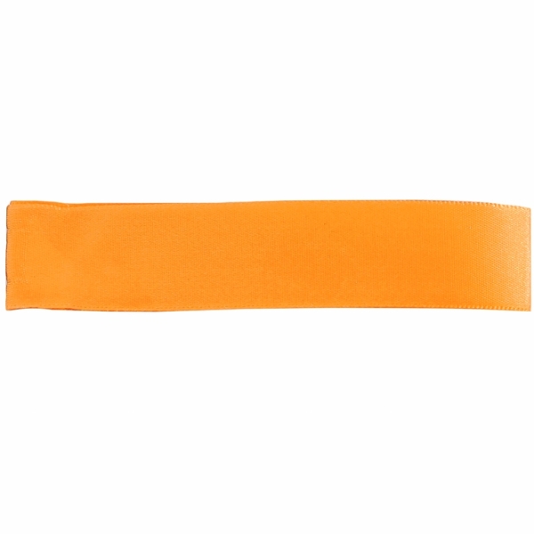 SATIN 2.5cm - ORANGE (LIGHT) 151 - 100yards(91m)