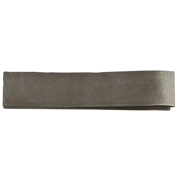 SATIN 2.5cm - GRAY (DARK) 000 - 100yards(91m)