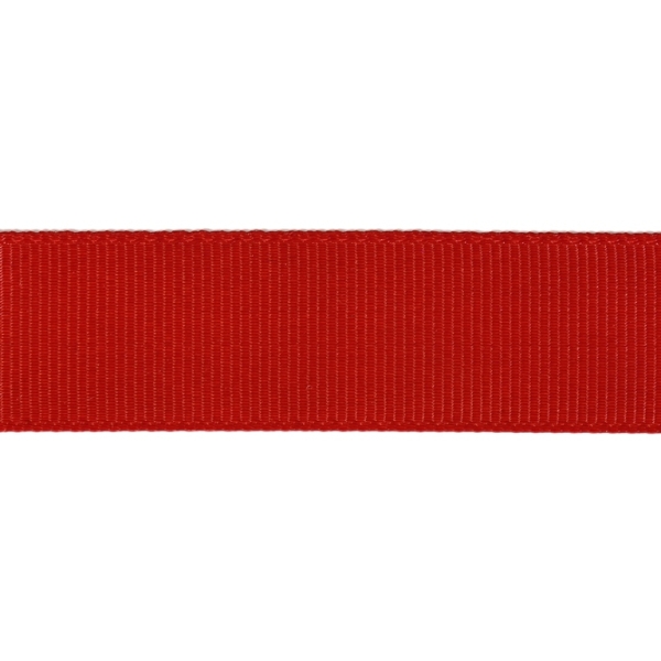 SATIN RIPS - 20mm RED 026 - 50yards(45m)