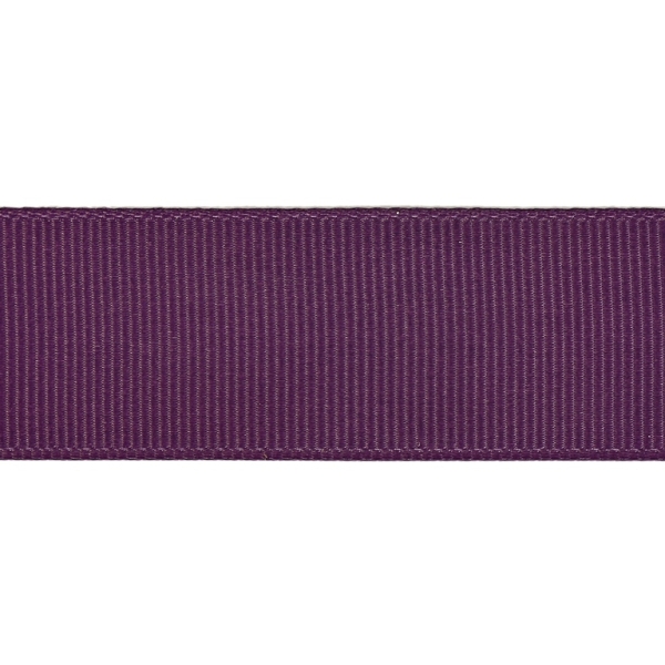 SATIN RIPS - 26mm PURPLE (DARK) 143 - 100yards(91m)