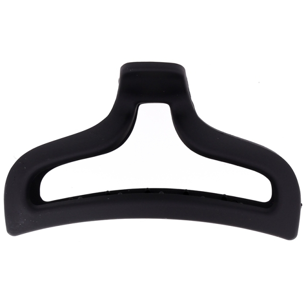 JEWELRY - BRACKET - CLAW HAIR CLIP - MODEL 03 - 9.9x5.7x4.5cm BLACK MATTE - 1pc.