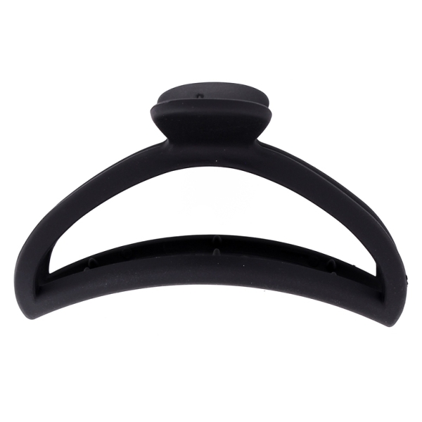 JEWELRY - BRACKET - CLAW HAIR CLIP - MODEL 04 - 9.4x5.6x5.4cm BLACK MATTE - 1pc.