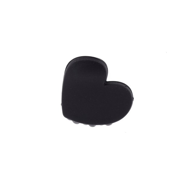 JEWELRY - BRACKET - CLAW HAIR CLIP - MODEL 11 - 4.1x3.9x4.1cm BLACK MATTE - 1pc.