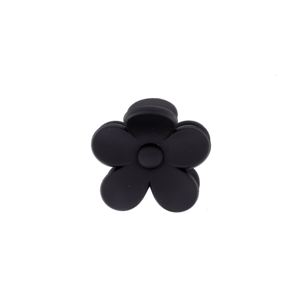 JEWELRY - BRACKET - CLAW HAIR CLIP - MODEL 12 - 4.0x3.5x3.8cm BLACK MATTE - 1pc.