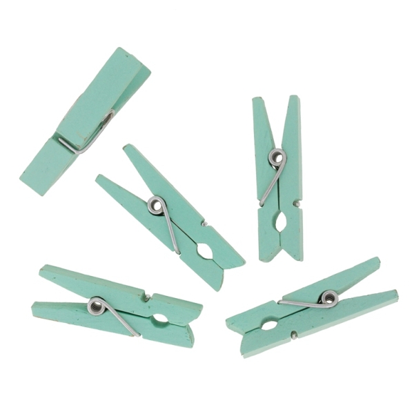 WOODEN FIGURES - CLOTHESPIN - 35х10х7mm MINT (LIGHT) - 20pcs.