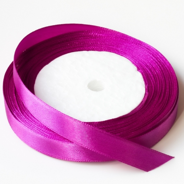 SATIN 1.2cm - VIOLET (DARK) 034 - 25yards(22m)