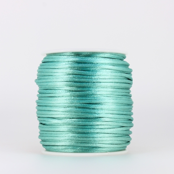 SATIN THREAD 2.0mm - MINT (DARK) 257 - 50meters