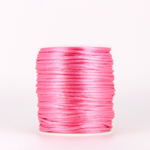 SATIN THREAD 2.0mm - PINK 215 - 50meters