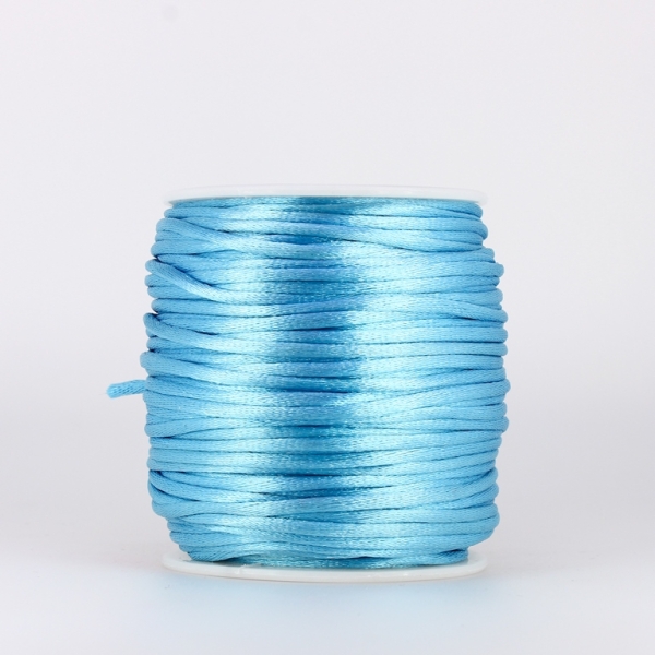 SATIN THREAD 2.0mm - BLUE (LIGHT) 252 - 50meters