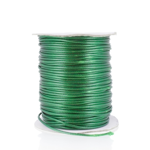 POLYESTER THREAD - 2.0mm GREEN E043 - ПАКЕТ 2х80meters