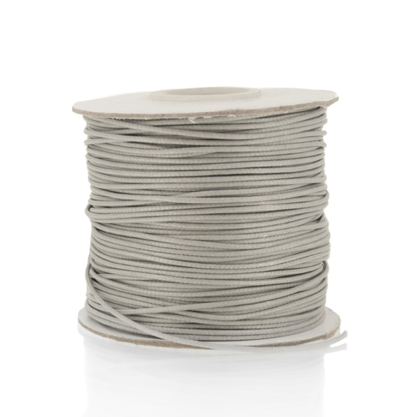 POLYESTER THREAD - 1.0mm GRAY (LIGHT) Z089 - 80meters