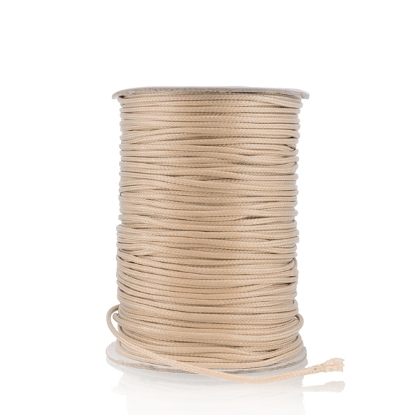 POLYESTER THREAD - 1.5mm BEIGE F056 - PACKAGE 2x80meters