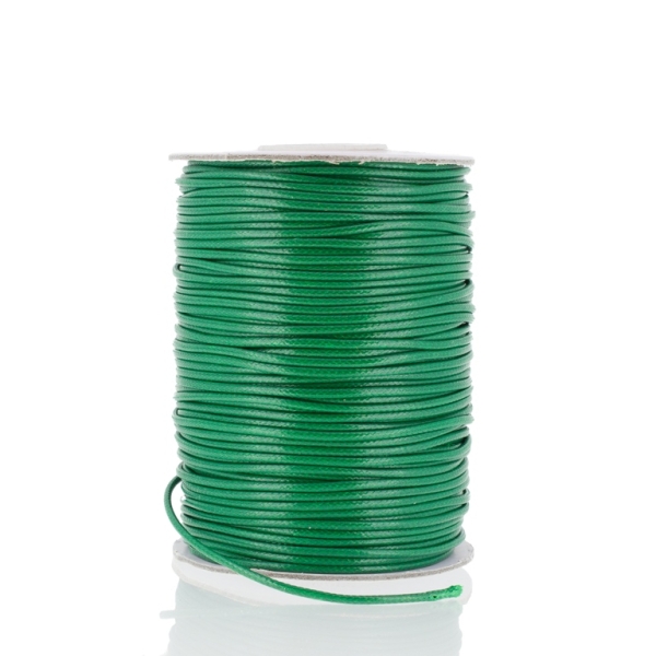 POLYESTER THREAD - 1.5mm GREEN E043 - PACKAGE 2x80meters