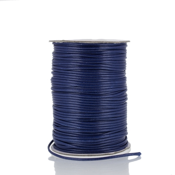 POLYESTER THREAD - 1.5mm BLUE (DARK) G063 - PACKAGE 2x80meters