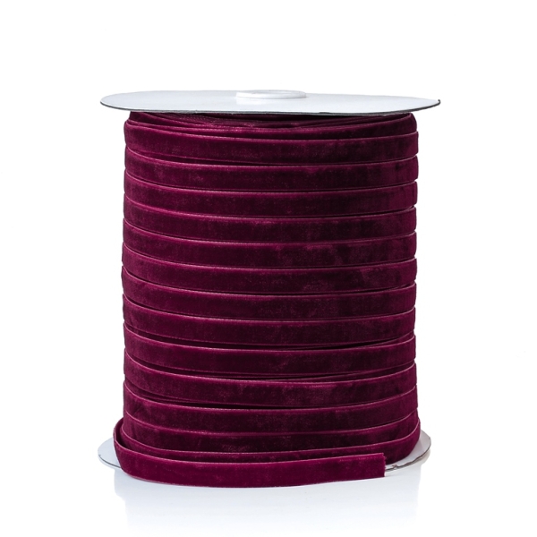 VELVET - 1.0cm BORDEAUX  (LIGHT)  036 - 200yards (182m)