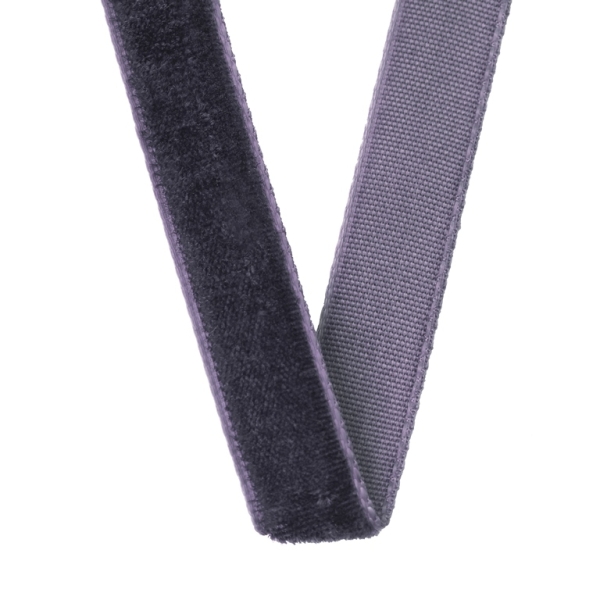 VELVET - 1.0cm PURPLE  042 - 5meters