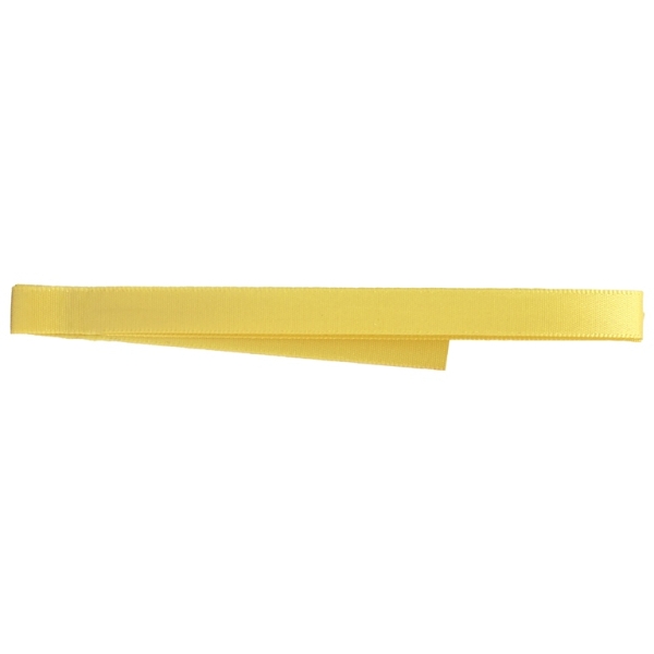 SATIN RIBBON 1.0cm - YELLOW 087 - 100yards(91m)