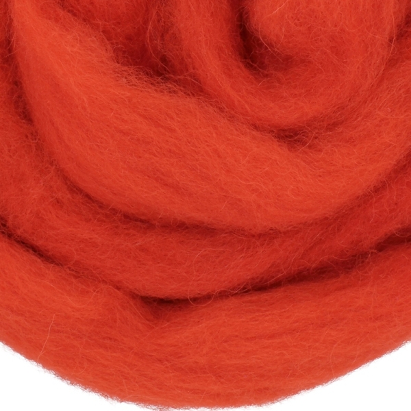 YARN - BABA MARTA FELT - RED (LIGHT) 51 - 1.8m - WOOL - PACKAGE (5 skeins)