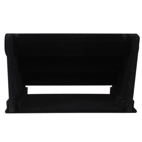 BUSTS AND STANDS FOR JEWELRY - HOLDER FOR BRACELETS 01 - VELVET - 30x18x22cm BLACK - 1pc.