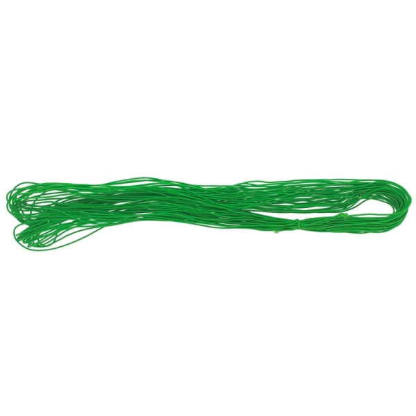 TEXTILE ELASTIC - 1mm - GREEN (LIGHT) 18 - 15meters