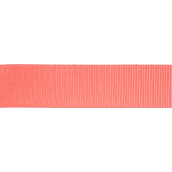 SATIN RIPS - 26mm PEACH 238 - ROLL 100yards(91m)