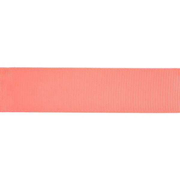 SATIN RIPS - 26mm PEACH P816 - ROLL 100yards(91m)