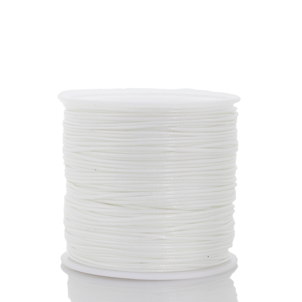 POLYESTER THREAD - 0.8mm WHITE Z092 - 75meters