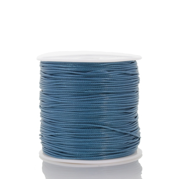 POLYESTER THREAD - 0.8mm PETROLEUM E042 - PACKAGE 2x75meters