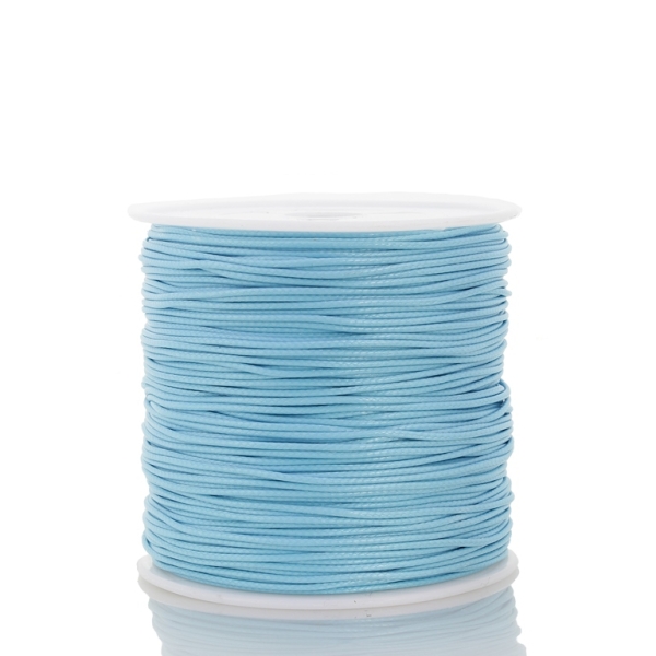 POLYESTER THREAD - 0.8mm BLUE (LIGHT) G067 - PACKAGE 2x75meters