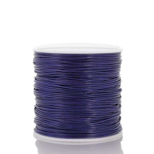 POLYESTER THREAD - 0.8mm BLUE (DARK) G063 - PACKAGE 2x75meters