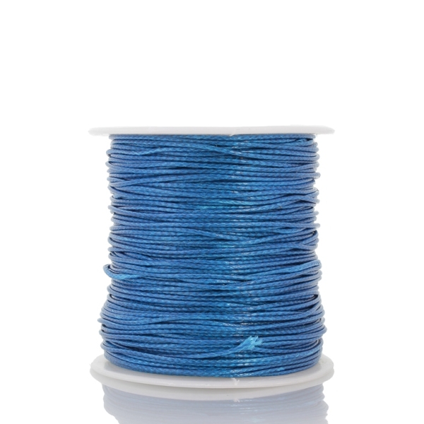 POLYESTER THREAD - 0.8mm TURQUOISE BLUE G060 - PACKAGE 2x75meters