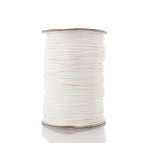 POLYESTER THREAD - 1.5mm WHITE Z092 - PACKAGE 2х75meters