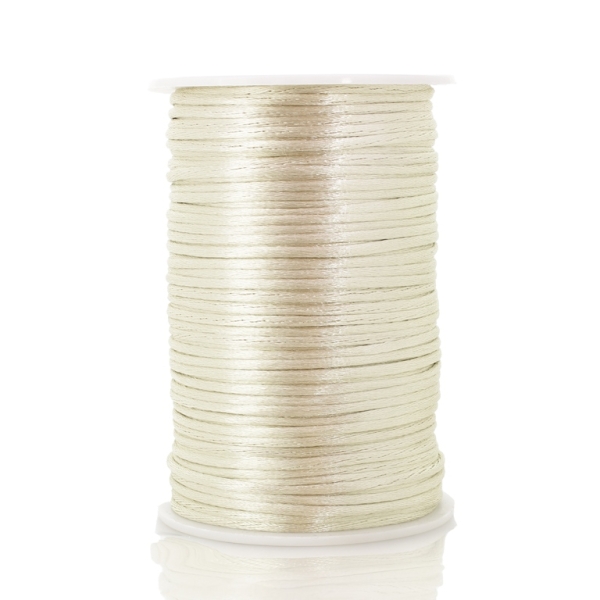 SATIN THREAD 2.0mm - ECRU 262 - 90meters