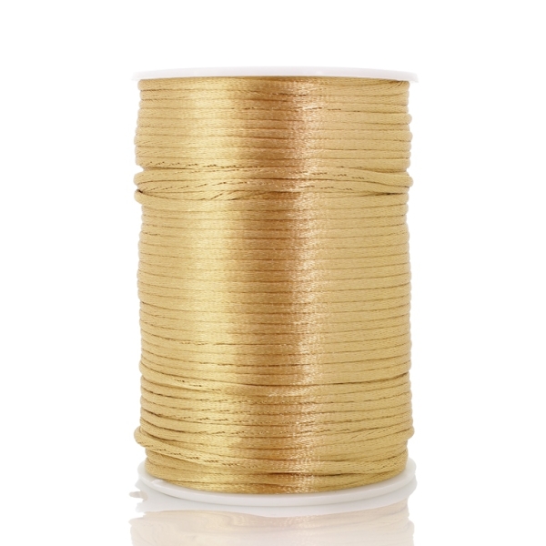 SATIN THREAD 2.0mm - GOLD 310А - 90meters