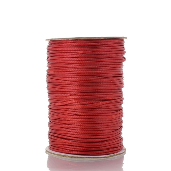 POLYESTER THREAD - 1.5mm RED A013 - PACKAGE 2х75meters