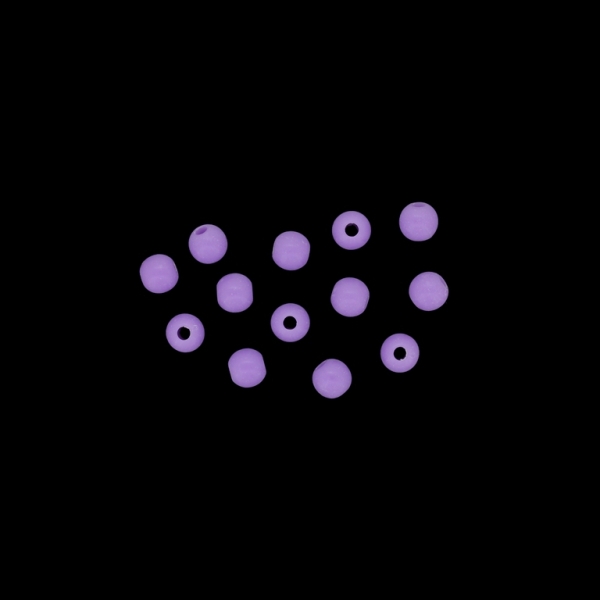 ПЛЪТНИ ПЛАСТМАСОВИ МЪНИСТА - ТОПЧЕ - 6мм ЛИЛАВО СВ. 004 - ПАКЕТ 500 гр. Отвор-2.0мм (5200 бр.)