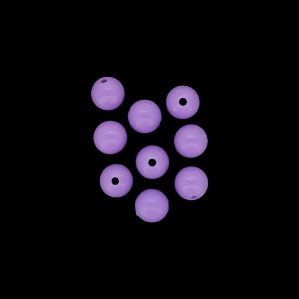 ПЛЪТНИ ПЛАСТМАСОВИ МЪНИСТА - ТОПЧЕ - 10мм ЛИЛАВО СВ. 004 - 50 гр. Отвор-2.0мм (100 бр.)
