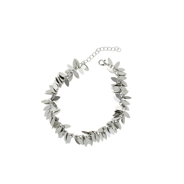 JEWELRY - ANKLET - METAL - CHAIN - 20cm ELLIPSE GK070 - NICKEL - PACKAGE 3pcs.