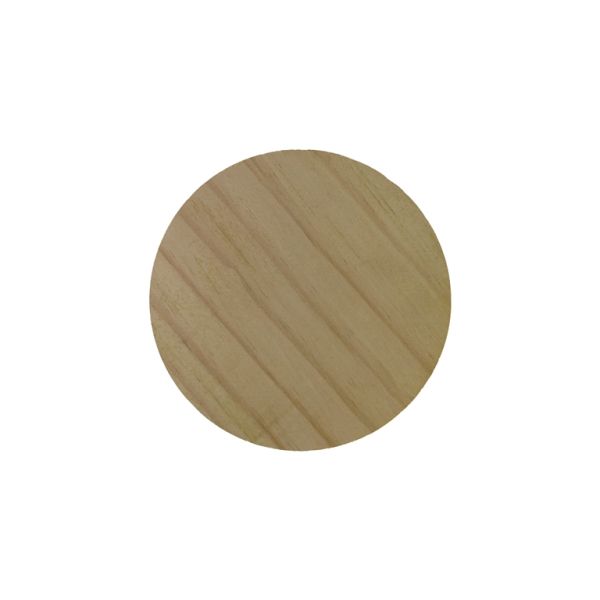 MATERIALS FOR CRAFT AND DECORATION - WOODEN BASES - CIRCLE 01 - 13х2cm NATURAL - PACKAGE 6pcs.