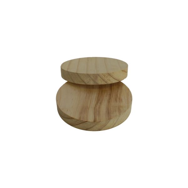 MATERIALS FOR CRAFT AND DECORATION - WOODEN BASES - CIRCLE 01 - 13х2cm NATURAL - PACKAGE 6pcs.