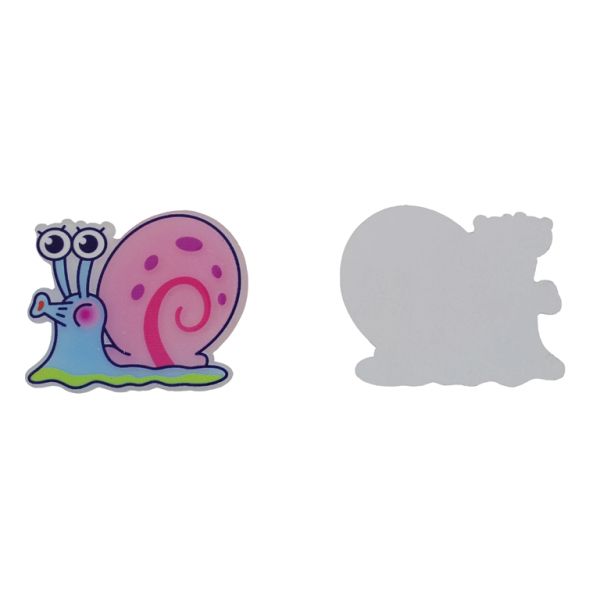 ПЛАСТМАСОВИ МЪНИСТА - РЕЗИН 2D - ЗА ЗАЛЕПВАНЕ - ОХЛЮВ 01 GARY - 44х37х2мм РОЗОВО СВ.-СИНЬО СВ.ЗЕЛЕНО СВ. - ПАКЕТ 20 бр.