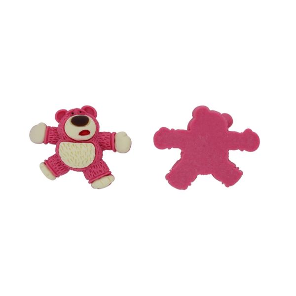 ПЛАСТМАСОВИ МЪНИСТА - РЕЗИН 3D - ЗА ЗАЛЕПВАНЕ - МЕЧЕ 69 - 42х33х13мм ЦИКЛАМА Т.-ЕКРЮ-КАФЯВО Т. - ПАКЕТ 20 бр.