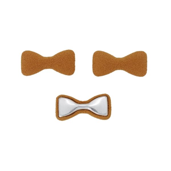 МЪНИСТА ЛЕПЯЩИ - ТЕКСТИЛНИ - ПАНДЕЛКА 308 33х16х6мм - ЖОРЖЕТ 01 - ОРАНЖЕВО - 5 бр.