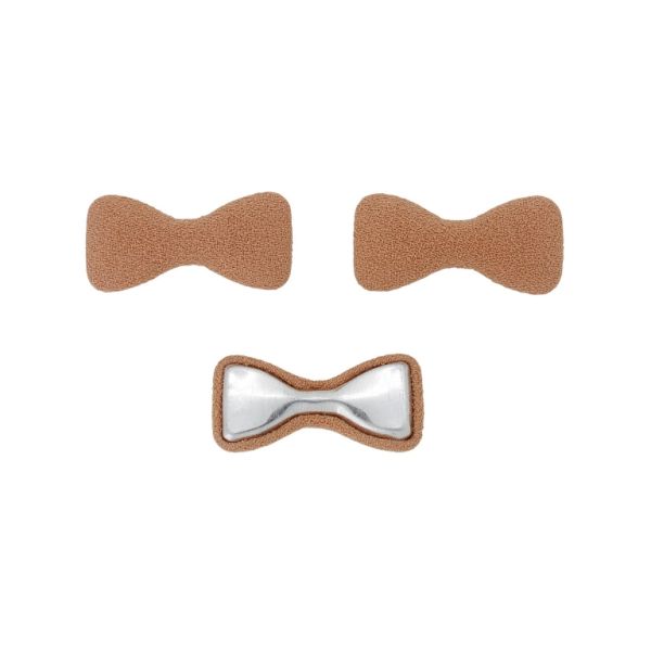 МЪНИСТА ЛЕПЯЩИ - ТЕКСТИЛНИ - ПАНДЕЛКА 314 33х16х6мм - ЖОРЖЕТ 01 - ПРАСКОВА - 5 бр.