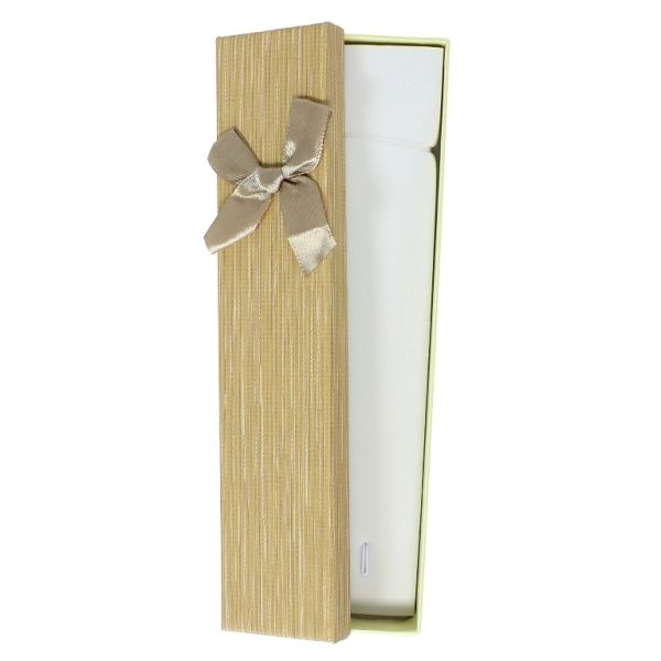 КУТИЯ ПОДАРЪЧНА ЗА ГРИВНА - 4х21х2.5см - ПАНДЕЛКА 34 - МИКС ЦВЕТОВЕ - ПАКЕТ 12 бр.