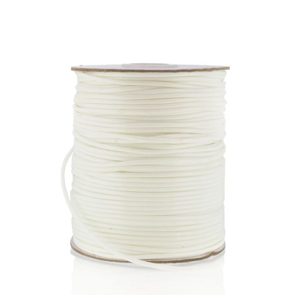 POLYESTER THREAD - 1.5mm WHITE Z092 - 160meters