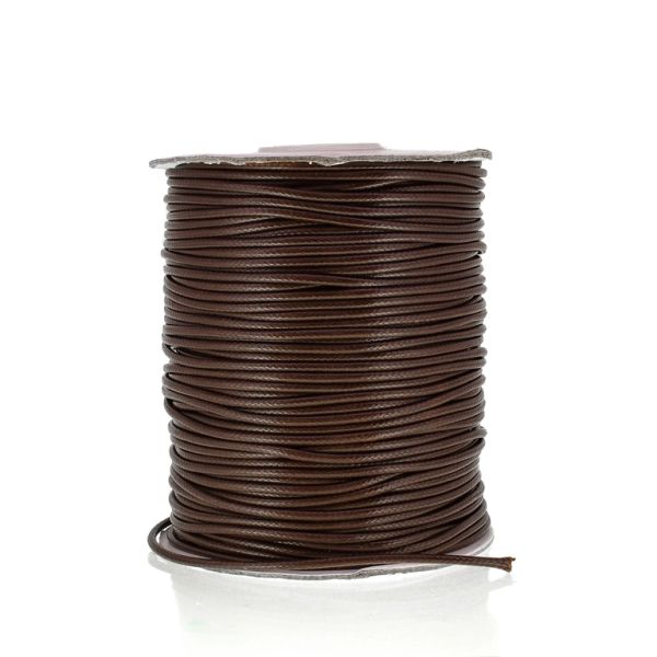 POLYESTER THREAD - 1.5mm BROWN (DARK) F051 - 160meters