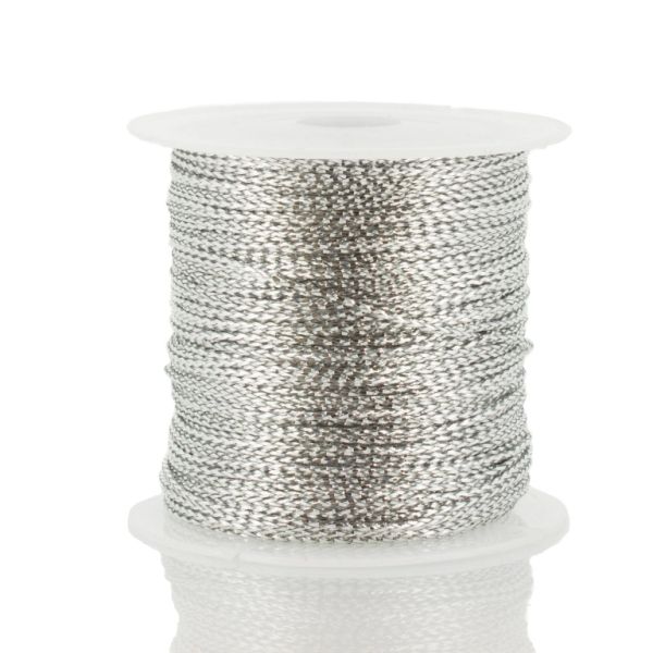 LAME THREAD 0.8mm - SILVER - PACKAGE 12x20meters