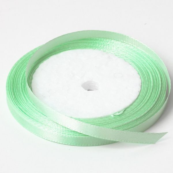 САТЕН 0.6см - РЕЗЕДА Т. 141 - 25ярда(22м)