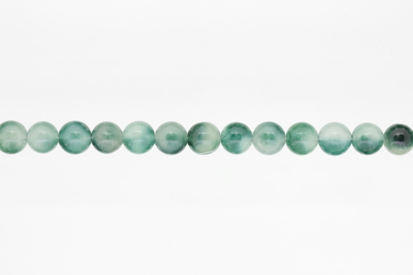 NATURAL STONE BEADS - QUARTZ TURQUOISE - 10mm - STRING (38pcs.) Hole-1.8mm